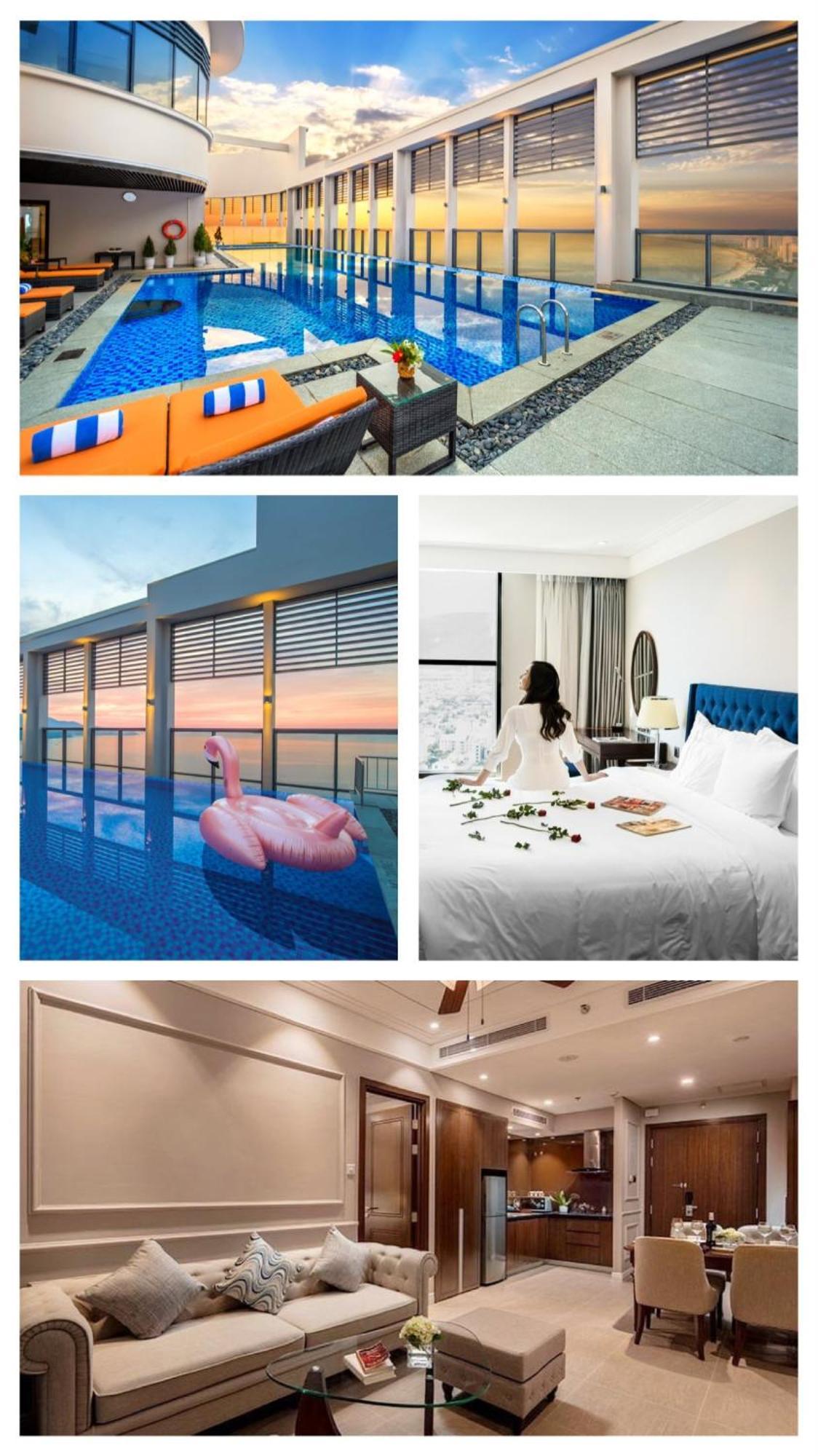 Luxury Apartment - Rooftop Swimming Pool - Beach Front - Hinata Apartment Da Nang Eksteriør billede